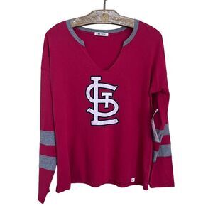 St. Louis Cardinals‎ Shirt Women's Size M Medium '47 Brand New NWT Red Baseball
